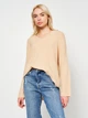 Пуловер женский H&M Divided 0842001 XS Бежевый (7000000000496) - изображение 1