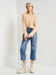Пуловер женский H&M Divided 0842001 XS Бежевый (7000000000496) - изображение 3
