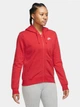 Толстовка на молнии утепленная женская Nike Club Fleece Full-Zip Hoodie DQ5471-657 2XS University Red/White (196607848630) - изображение 1