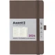 Щотижневик 2024 Axent Partner Soft Diamond 125х195 мм 96 аркушів горіховий (8518-24-56-A) - зображення 1