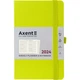 Щотижневик 2024 Axent Partner Strong 125х195 мм 96 аркушів лимонний (8505-24-60-A) - зображення 1