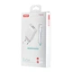 МЗП XO L57 2в1 micro 2USB / 2.4A білий - зображення 2