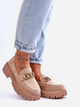 Loafersy Inna Marka Larey 38 Beżowe (5905677114430) - obraz 3