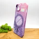 Люминесцентный чехол Berlia case with MagSafe для iPhone 14 Pink - изображение 2