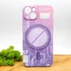 Люмінесцентний чохол Berlia case with MagSafe для iPhone 13 Pink - зображення 1