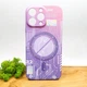 Люминесцентный чехол Berlia case with MagSafe для iPhone 14 Pro Max Pink - изображение 1