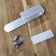 Алюминиевый держатель рулона туалетной бумаги Jingwey X3 (20 cm) Серебристый - изображение 7