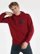 Худи мужское Colin's CL1064582DPR S Dark Red (8683197786821) - изображение 1