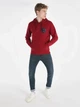 Худи мужское Colin's CL1064582DPR S Dark Red (8683197786821) - изображение 3