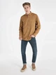 Рубашка хлопковая мужская Colin's CL1064676CRM S Caramel (8683197783202) - изображение 3