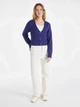 Кардиган вязаный женский Colin's CL1065260PRP S Purple (8683197802118) - изображение 3