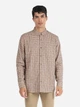 Рубашка хлопковая мужская Colin's CL1065591BRW L Brown (8683197782717) - изображение 1