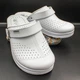 Жіночі сабо шкіряні Adaco 812sr white 37р - зображення 1