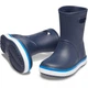 Резиновые сапоги детские Crocs Kids Crocband Rain Boot Navy / Bright Cobalt 1/31.5/20.5 см - изображение 3