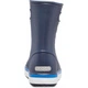 Резиновые сапоги детские Crocs Kids Crocband Rain Boot Navy / Bright Cobalt 1/31.5/20.5 см - изображение 5