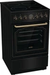 Плита электрическая стеклокерамика Gorenje 70л, ExtraSteam, 50x60см, черный (GECS5B70CLB) - изображение 3