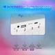 Портативная Bluetooth колонка Pulse BT2301W Big G 3 в 1 беспроводная акустическая система ночник смарт лампа настольная с беспроводной зарядкой для телефона 3 в 1 - изображение 3