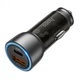 Автомобільний зарядний пристрій USB + Type-C з швидкою зарядкою PD25W+QC3.0 Car Charger, Hoco (6931474782700) - зображення 1