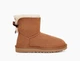 Угги женские UGG Classic 2 Mini Bailey Bow 41р Chestnut (1016501-CHE) - изображение 1