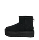Женские угги на платформе UGG Classic Mini Platform 39р Черные (1134991-BLK) - изображение 5