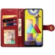 Кожаный чехол книжка GETMAN Gallant (PU) для Samsung Galaxy A13 4G Red - изображение 4