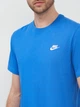 Футболка Nike M Nsw Club Tee AR4997-403 2XL Signal Blue/White (195237803798) - изображение 4