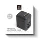 Мережевий зарядний пристрій Adonit Універсальний Adapter PD-3A2C 61W - зображення 9