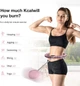 Тренажерний обруч Tohoyard для зміцнення м’язів кора SMART Fitness Hoop Розовий - изображение 5