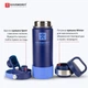 Термос Harmony Comfort Ocean 0,5 л. з двома кришками - зображення 6