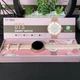 Жіночий смарт-годинник DTS Bluetooth виклик для Android, iOS gold силікон - зображення 3