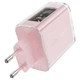 Зарядное устройство СЗУ ACEFAST A45 Sparkling series PD65W GaN (2*USB-C+USB-A) charger Cherry blossom - изображение 2