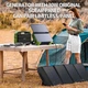Портативна зарядна станція із сонячною панеллю Browey Solar Panel 22W PN-600 EU Version AC/DC 2USB/Type-C 600W PD/QC - зображення 8