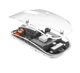 Беспроводная мышь WiWU WM105 Crystal Magnetic Wireless с аккумулятором и Bluetooth (Type-C, USB 2.4 ГГц, компьютерная, бесшумная, прозрачная, для макбука) - Серая - изображение 3