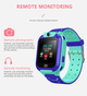 Детские умные смарт часы с GPS определением местоположения Smart Baby Watch TD7 камера, SIM карта, прослушка, геозабор Голубой - изображение 6