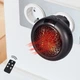 Портативный тепловентилятор c пультом в розетку wonder-heater 900 Вт MTX 126850770 - изображение 2