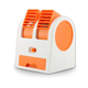 Охладитель воздуха настольный Mini-fan Air Mini Cooler портативный мини кондиционер с функцией увлажнения, питание от батареек и USB, Оранжевый - изображение 5
