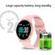 Смарт-годинник круглий Smart Watch X9-IP67 з фітнес функціями, тонометром, пульсометром Pink - зображення 5