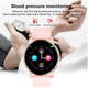 Смарт-годинник круглий Smart Watch X9-IP67 з фітнес функціями, тонометром, пульсометром Pink - зображення 9