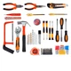 Шуруповерт з набором біт і свердел у пластиковому кейсі UKC Screwdriver Set 24В акумуляторний дриль із насадками Blue - зображення 2