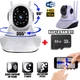 Бездротова WiFi камера відеоспостереження Smart Net Camera Q6S поворотна, з двостороннім зв'язком, відеоняня + Карта пам'яті 32Гб - зображення 1