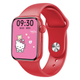 Умные смарт часы Smart Watch M16-Mini Aluminium, 3.8см, голосовой вызов, фитнес функции, алюминиевый корпус Red - изображение 6
