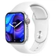 Умные смарт часы Smart Watch AK99-SW, 4.4 см -Голосовой вызов, фитнес функции, алюминиевый корпус, магнитная зарядка White - изображение 2