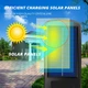 Вуличний настінний світильник Solar Light B18-6 COB з пультом дистанційного керування та сонячною батареєю LED ліхтар з датчиком руху - зображення 7