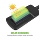 Вуличний настінний світильник Solar Light B18-6 COB з пультом дистанційного керування та сонячною батареєю LED ліхтар з датчиком руху - зображення 9