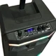 Портативна Bluetooth колонка KIMISO з мікрофоном 839QS 8" BASS бумбокс валіза з різнобарвним LED підсвічуванням + пульт - зображення 3