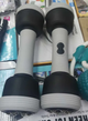 Гантели с изменяемым весом и функцией массажа Swan Fit Massage Dumbbells разборные женские для фитнеса Черный с серым - изображение 3