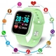 Смарт годинник Smart watch SWY68S розумний браслет з функціями фітнес трекера, вологозахистом, пульсометром та крокоміром Зелений - зображення 3
