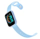 Смарт часы Smart watch SWY68S умный браслет с функциями фитнес трекера, влагозащитой, пульсометром и шагомером Голубой - изображение 4