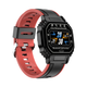 Смарт годинник Smart watch B3-2 розумний браслет з функціями пульсометра, дзвінки, повідомлення, крокомір, вологозахищений Червоний - зображення 4