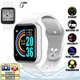 Смарт годинник Smart watch SWY68S розумний браслет з функціями фітнес трекера, вологозахистом, пульсометром та крокоміром Білий - зображення 1